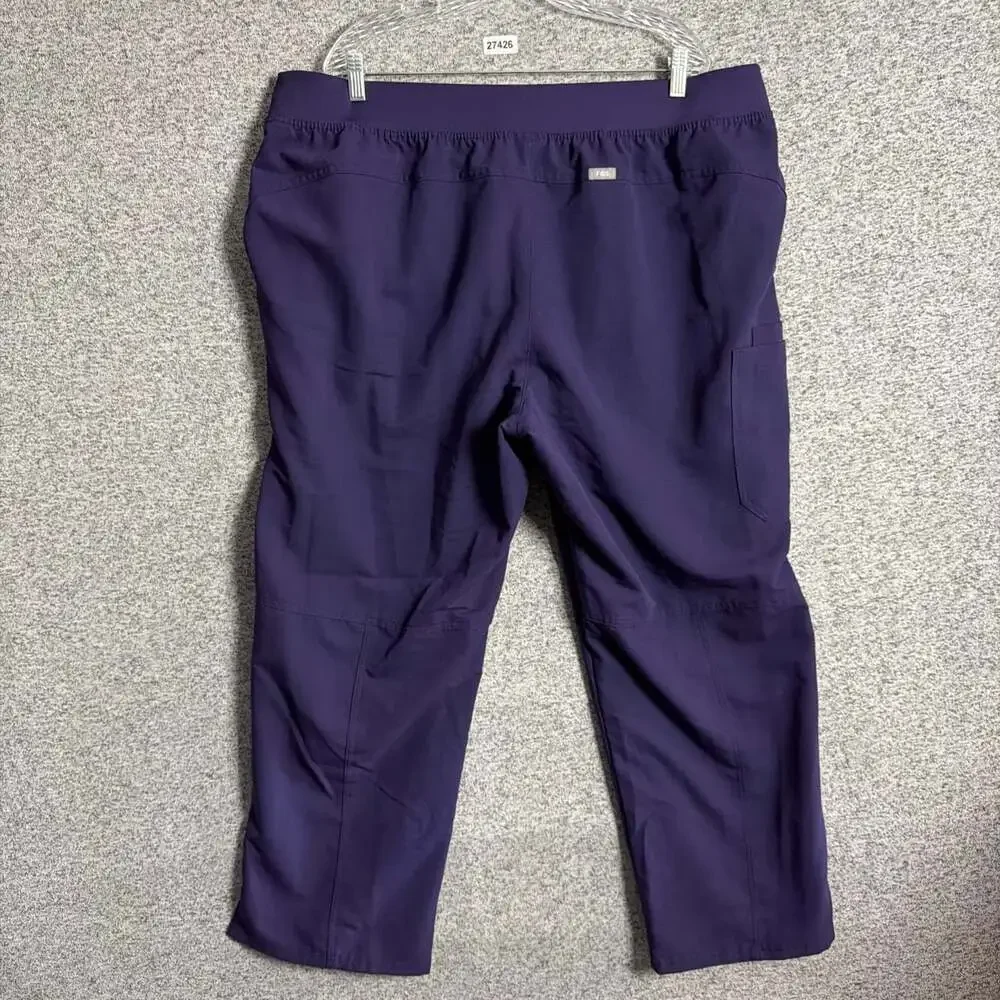 Figs Women’s Size 4XL #4209 Purple Kade Straight Leg Scrub Pants